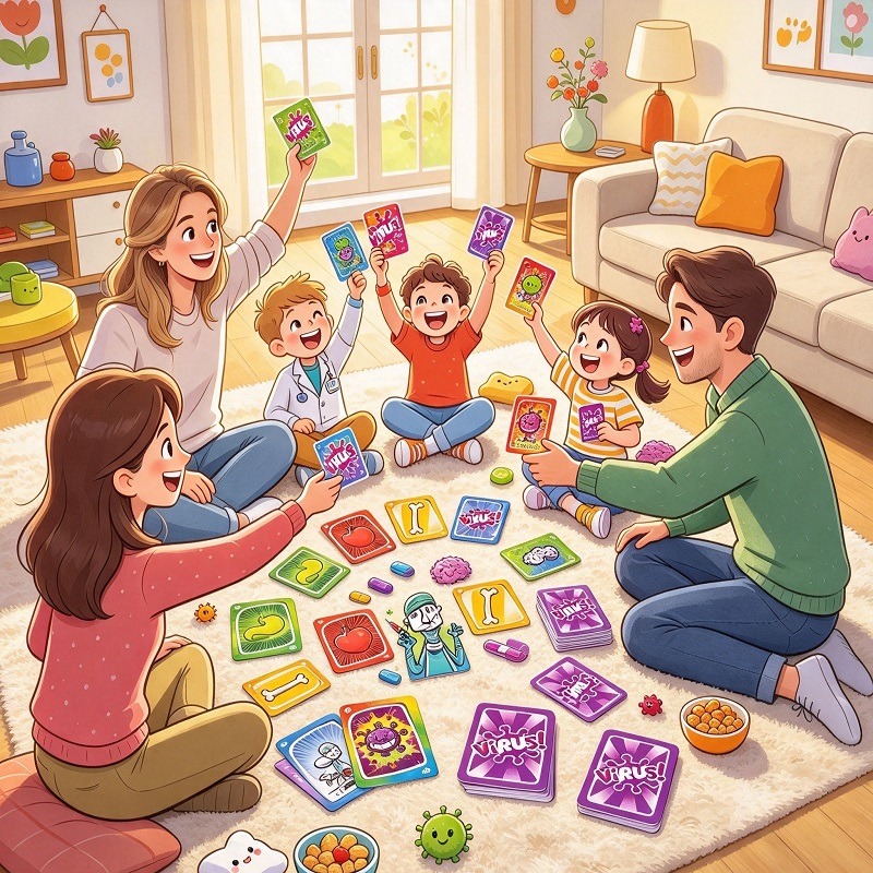 2026 Family Strategy Card Game - Board Game Name ulasan dan harga