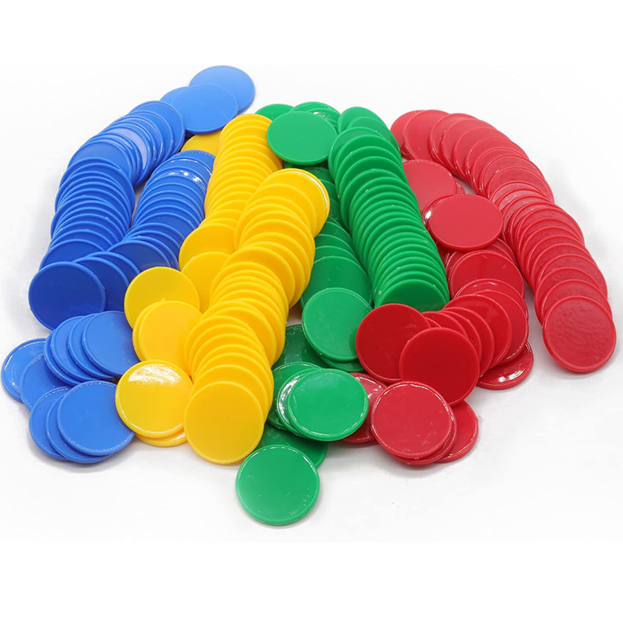 100 Chips & 10 Dices Set - 19m - Board Game Sequence ulasan dan harga