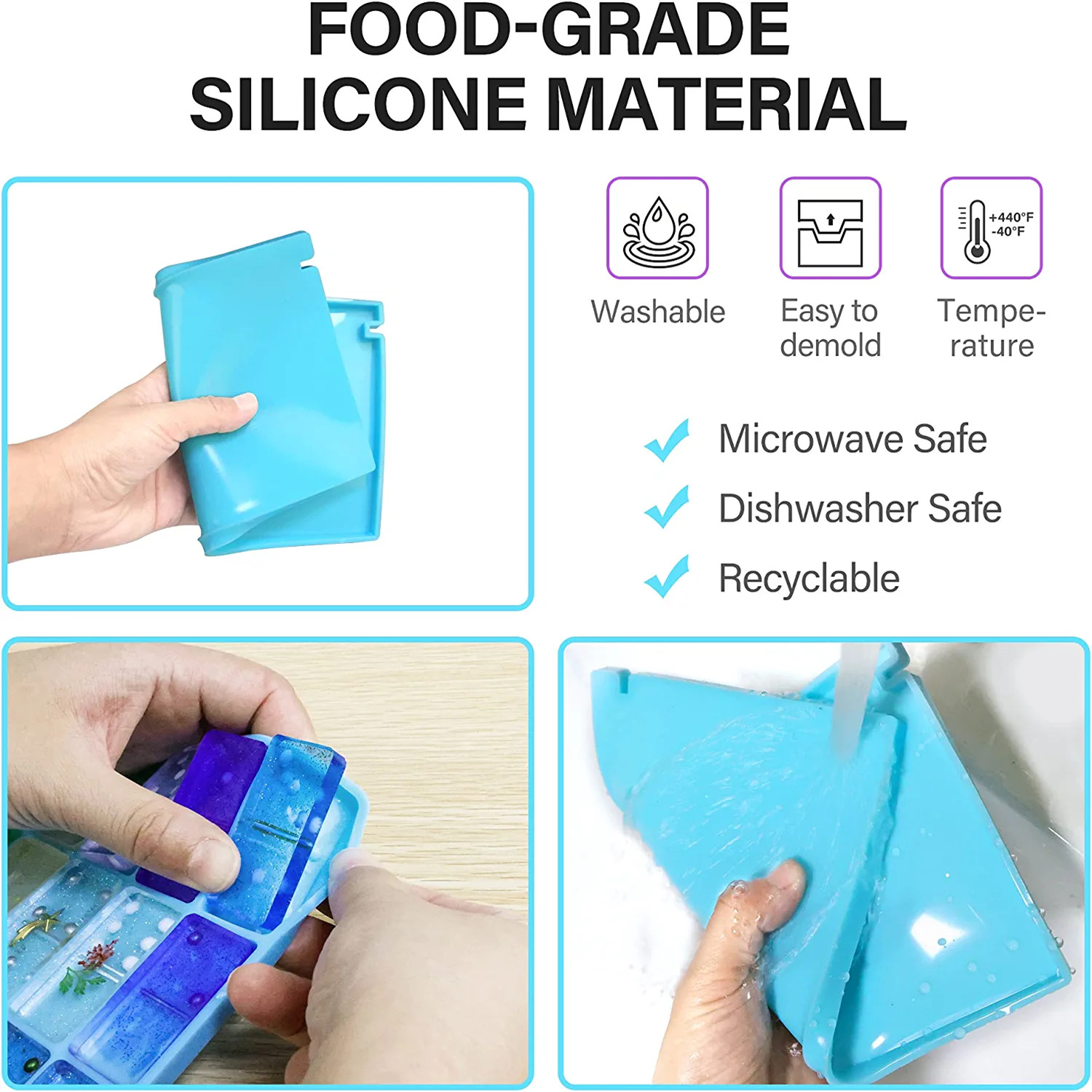 Domino Molds Silicone Epoxy Re - Board Game Monopoli ulasan dan harga
