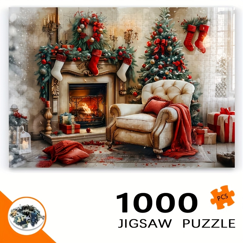 Festive Christmas Jigsaw Puzzl - Board Game Festival ulasan dan harga