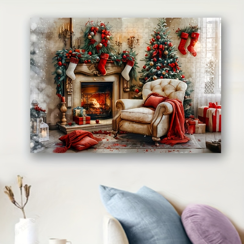 Festive Christmas Jigsaw Puzzl - Board Game Festival ulasan dan harga