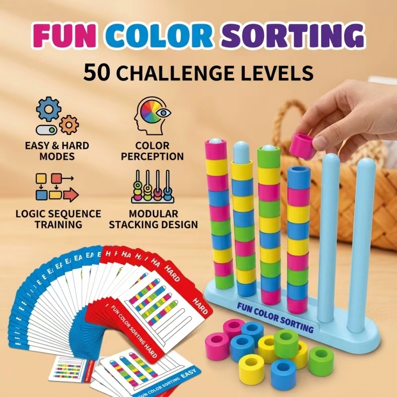 Logic Sequence Training Toy, C - Board Game Sequence ulasan dan harga