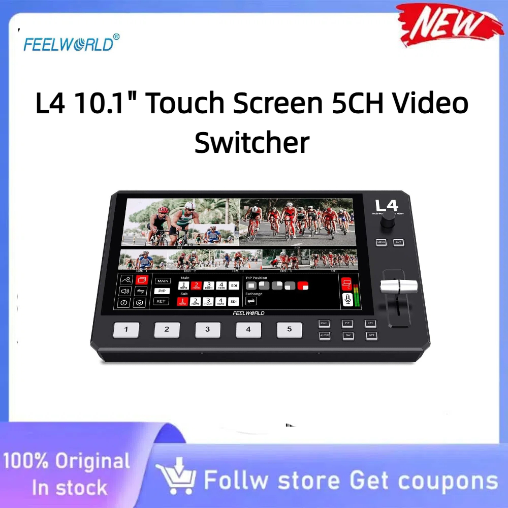 10.1 Touch Screen FEELWORLD L4 - Board Game For 5 Players ulasan dan harga
