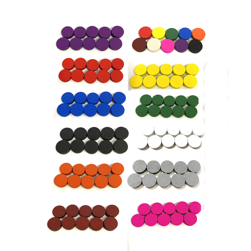 Game token 100 PCS Wooden Game - Board Game Sequence ulasan dan harga